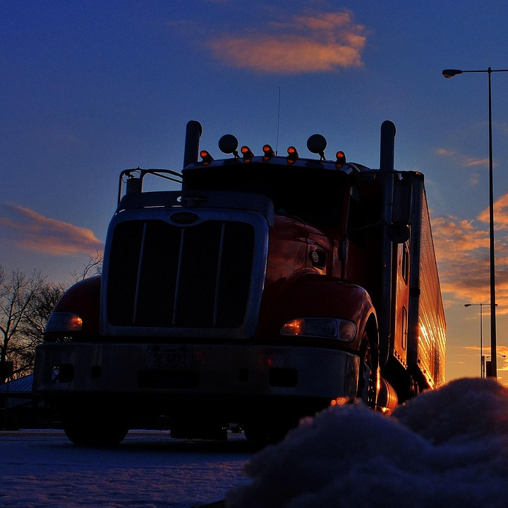 truck highway logistics road